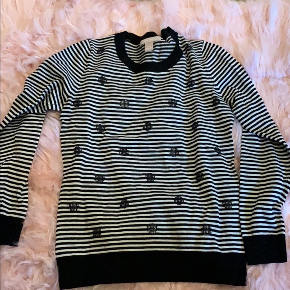Striped Banana Republic sweater
